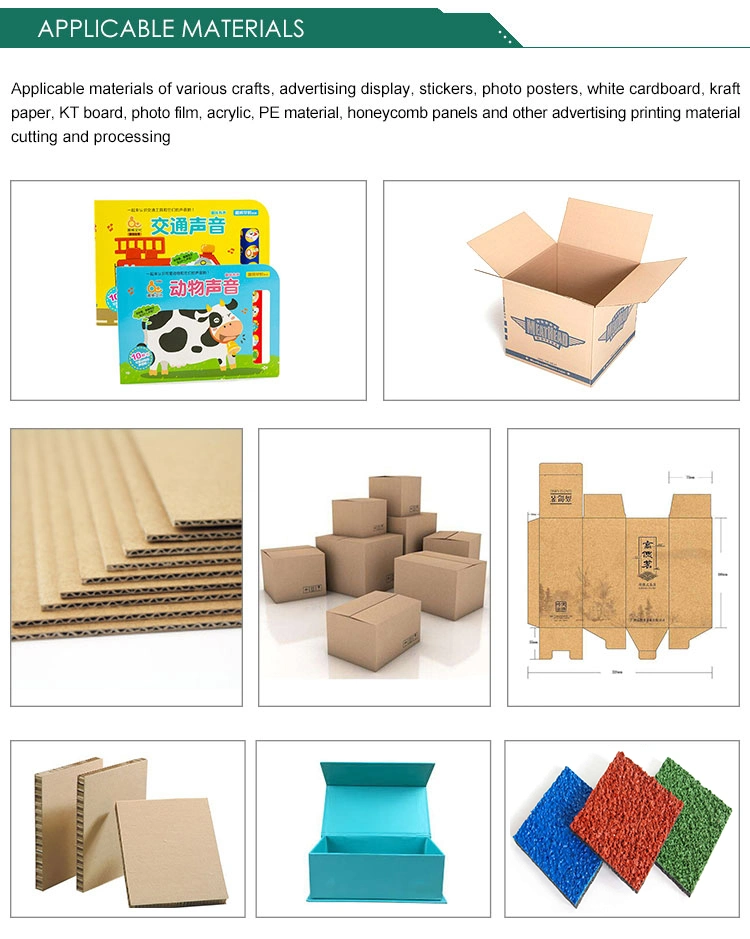China CNC Cardboard Paper Pattern Cutting Plotter with Competitive Price